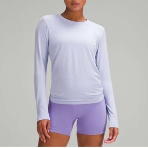 Lululemon relaxed swiftly in lilac smoke